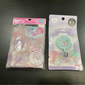 Sanrio Little Twin Stars Magnet Hook & Shower Cap